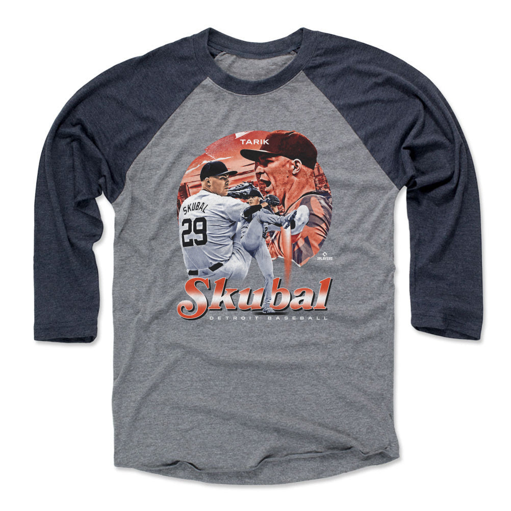 Tarik Skubal Men&#39;s Baseball T-Shirt | 500 LEVEL