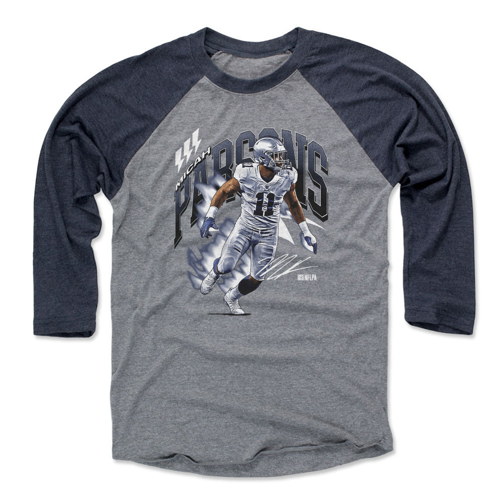 Micah Parsons Men&#39;s Baseball T-Shirt | 500 LEVEL