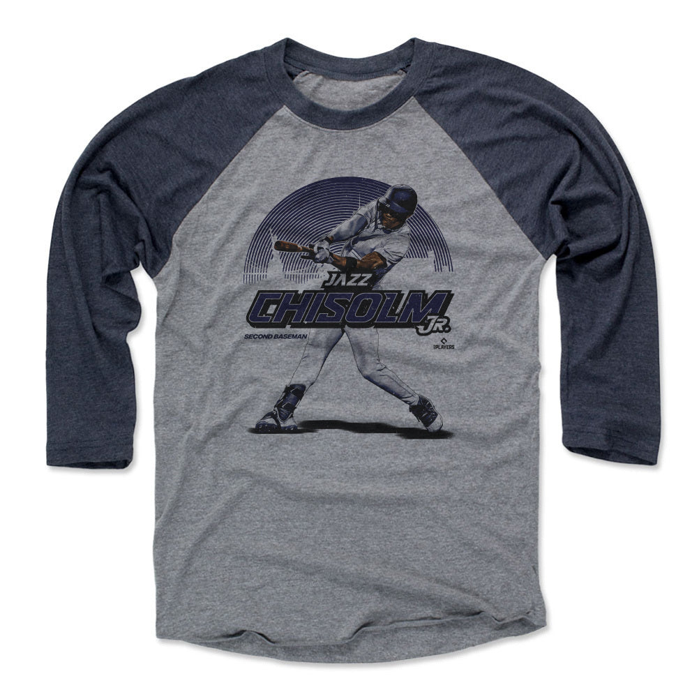 Jazz Chisholm Jr. Men&#39;s Baseball T-Shirt | 500 LEVEL