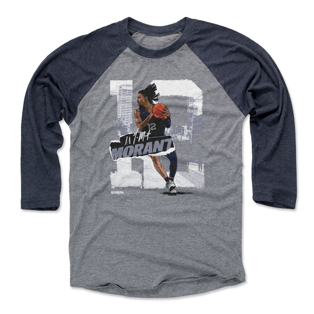 Ja Morant Men&#39;s Baseball T-Shirt | 500 LEVEL