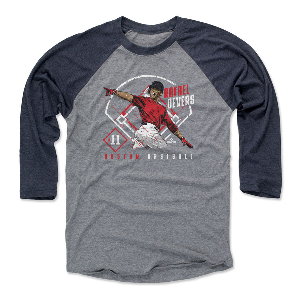 Rafael Devers Men&#39;s Baseball T-Shirt | 500 LEVEL