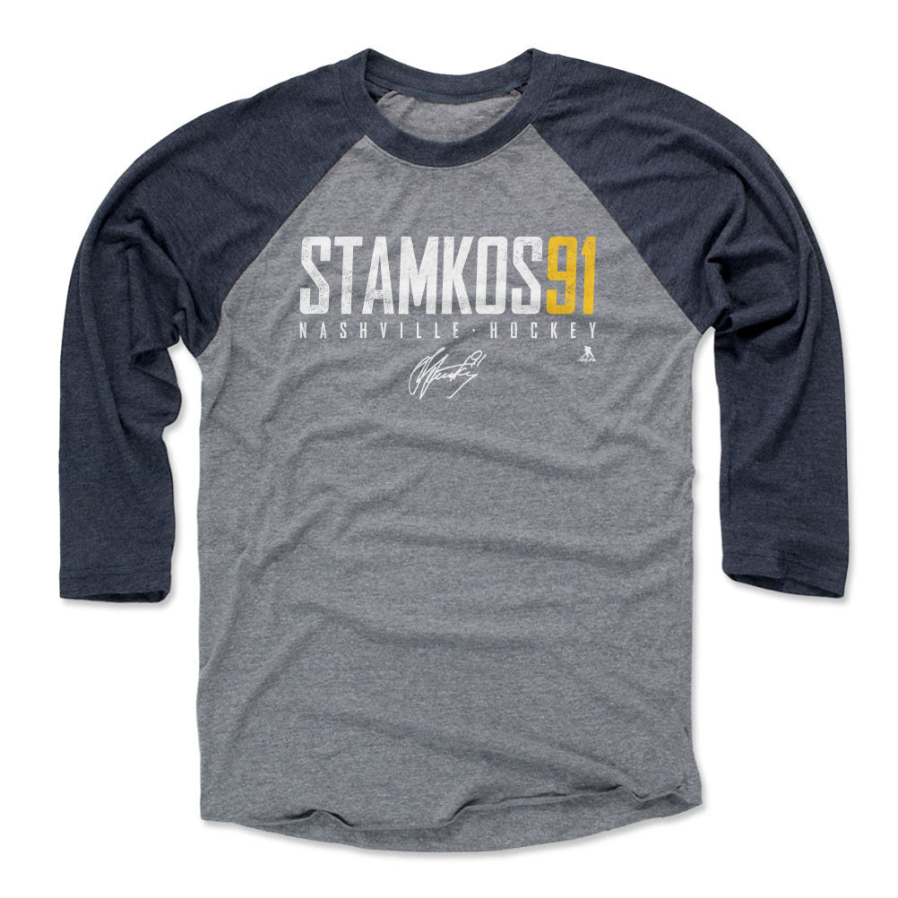 Steven Stamkos Men&#39;s Baseball T-Shirt | 500 LEVEL