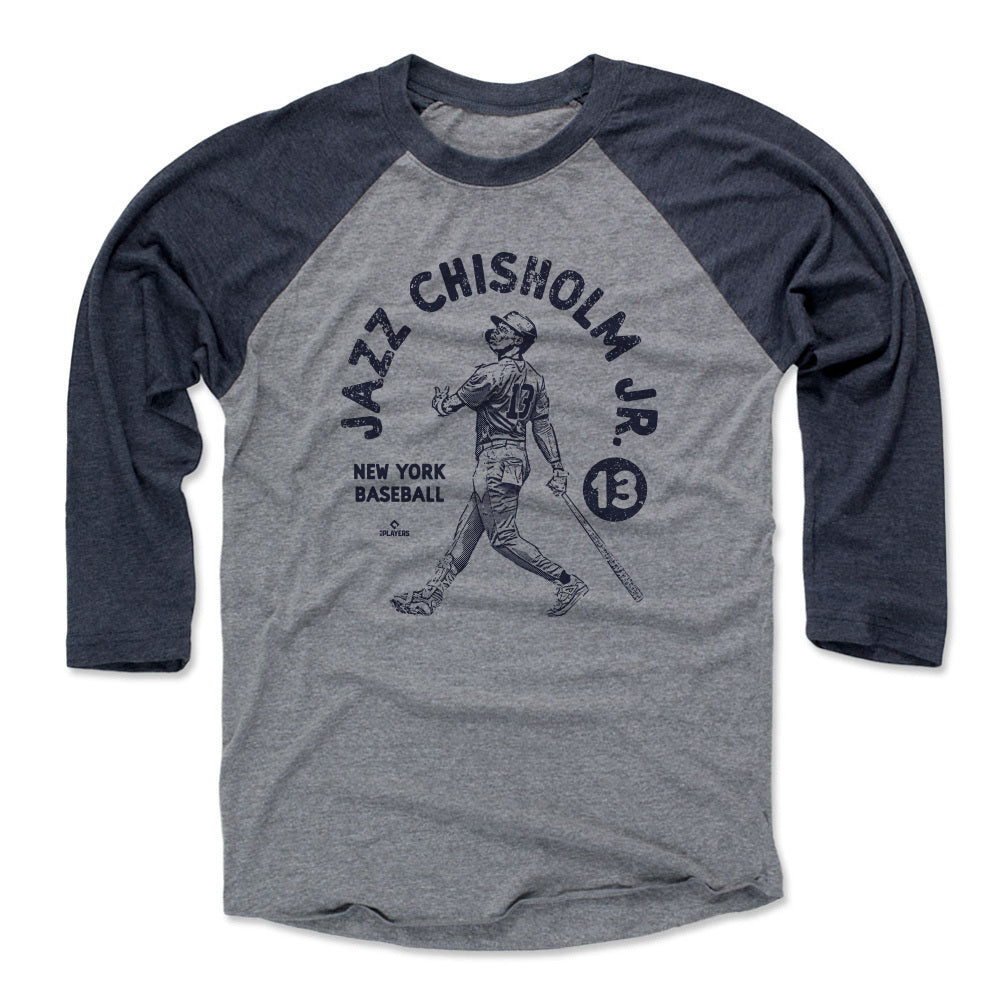 Jazz Chisholm Jr. Men&#39;s Baseball T-Shirt | 500 LEVEL