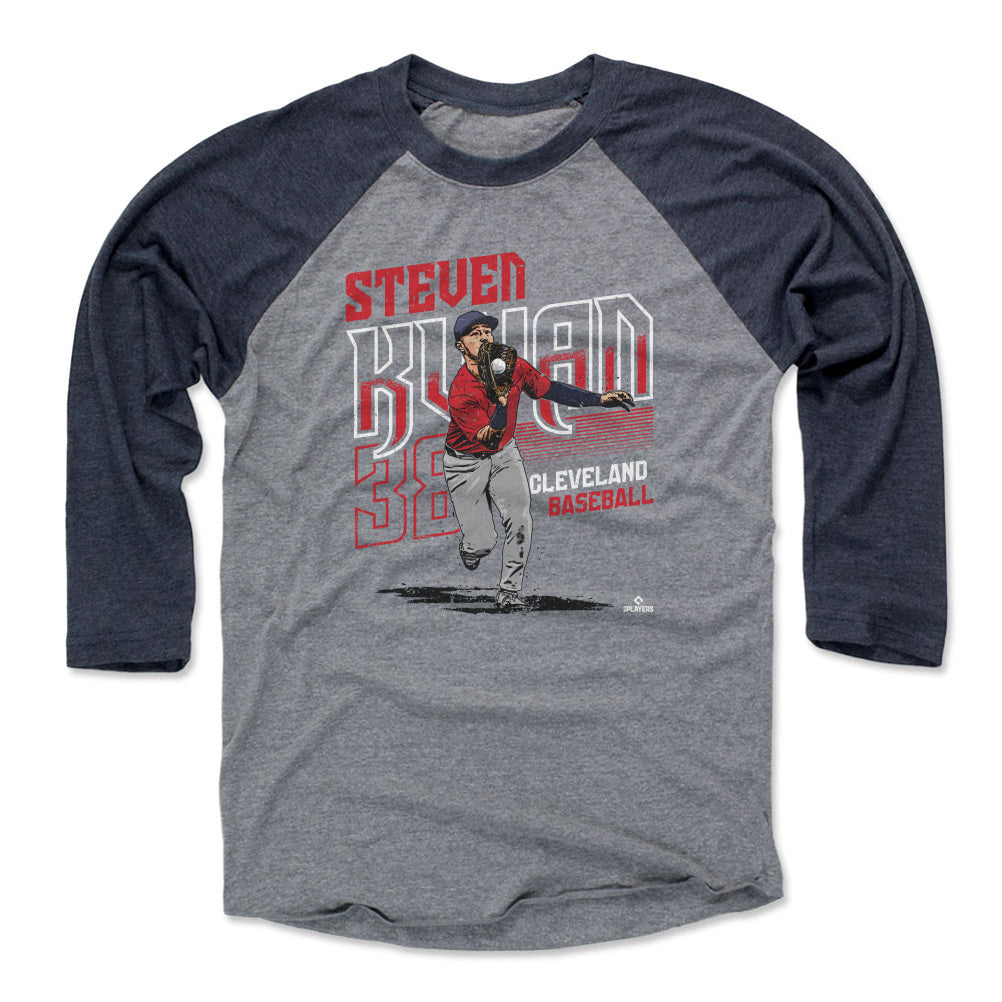 Steven Kwan Men&#39;s Baseball T-Shirt | 500 LEVEL