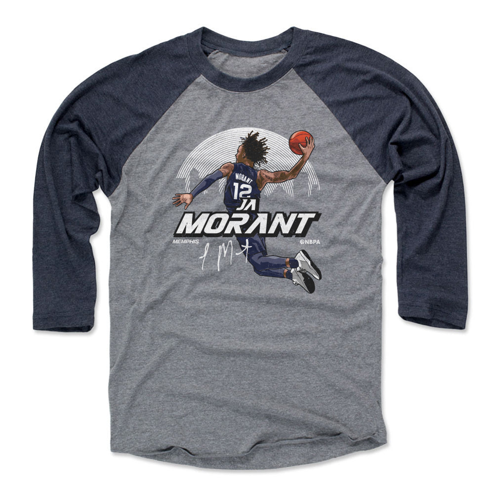 Ja Morant Men&#39;s Baseball T-Shirt | 500 LEVEL