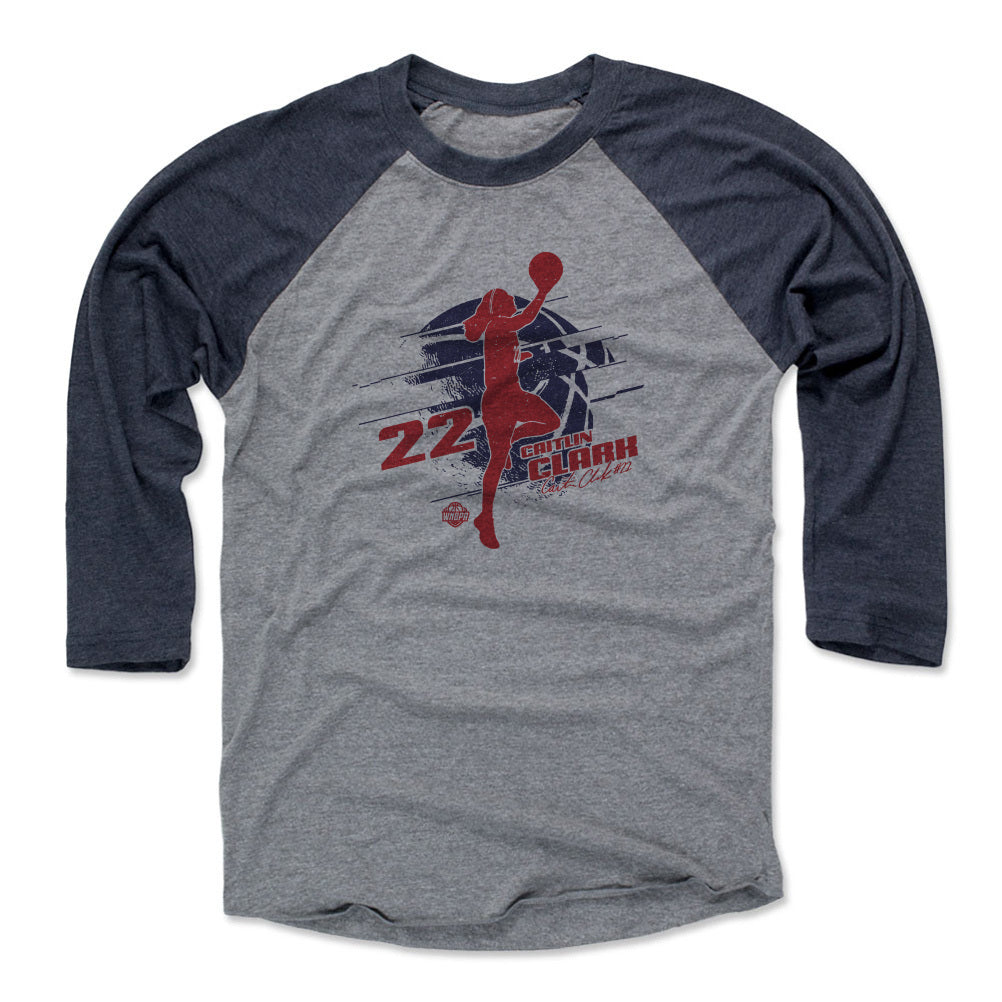 Caitlin Clark Men&#39;s Baseball T-Shirt | 500 LEVEL