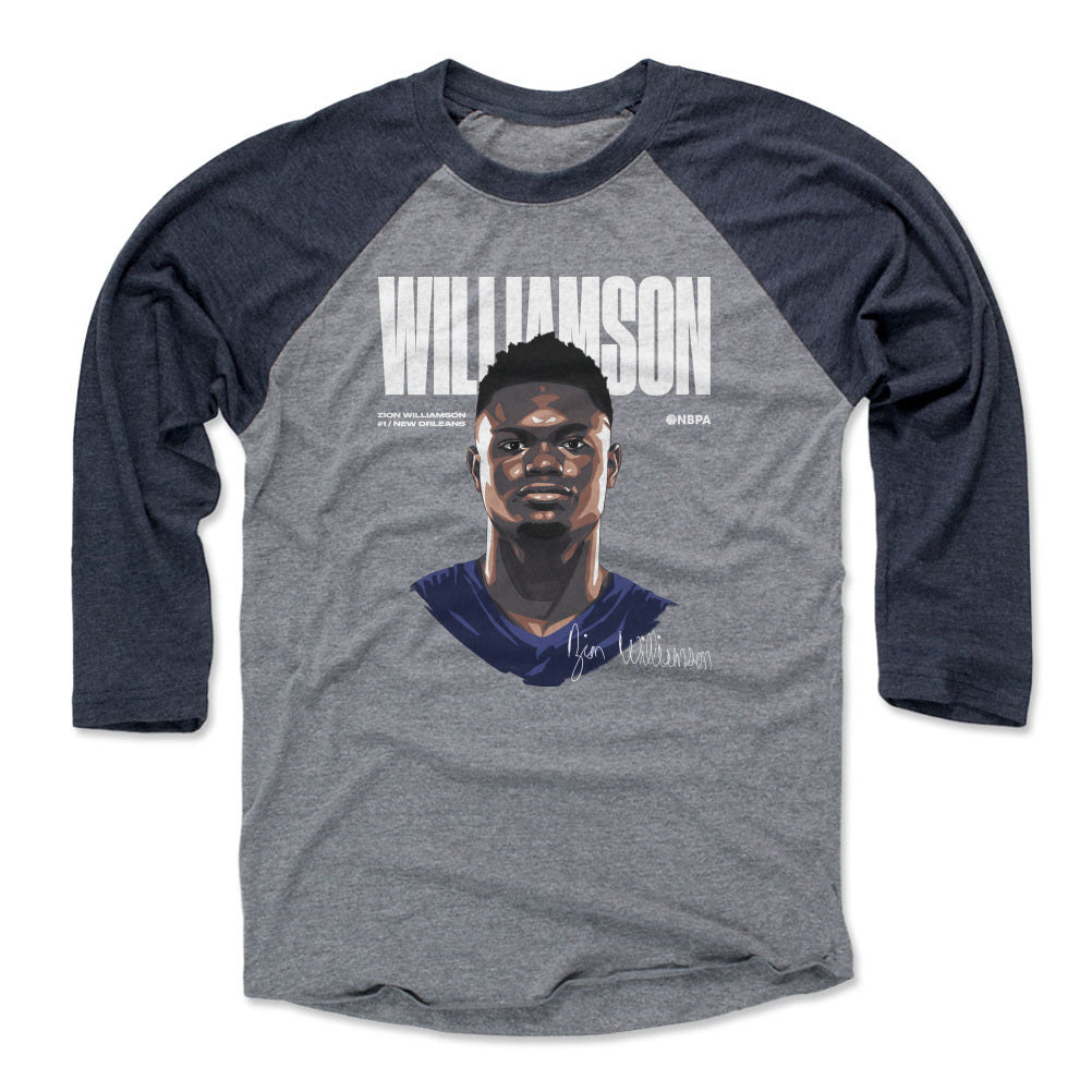 Zion Williamson Men&#39;s Baseball T-Shirt | 500 LEVEL