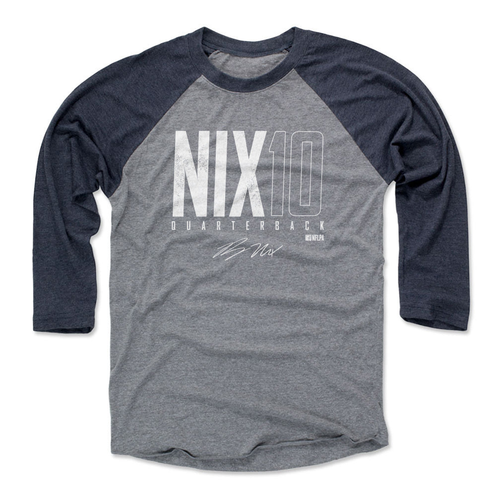 Bo Nix Men&#39;s Baseball T-Shirt | 500 LEVEL