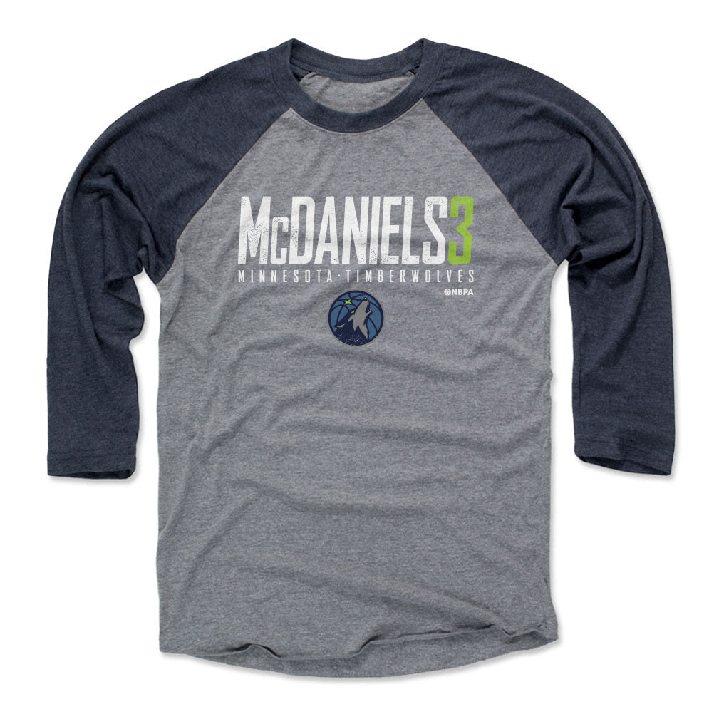 Jaden McDaniels Men&#39;s Baseball T-Shirt | 500 LEVEL