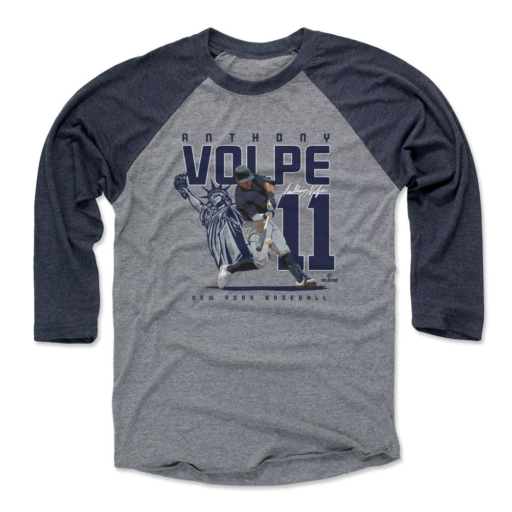 Anthony Volpe Men&#39;s Baseball T-Shirt | 500 LEVEL