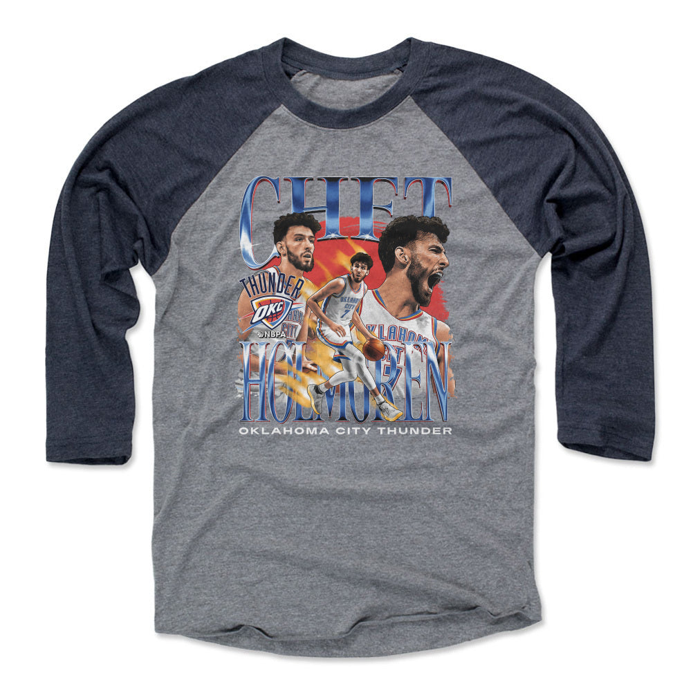 Chet Holmgren Men&#39;s Baseball T-Shirt | 500 LEVEL