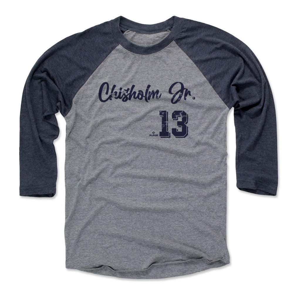 Jazz Chisholm Jr. Men&#39;s Baseball T-Shirt | 500 LEVEL