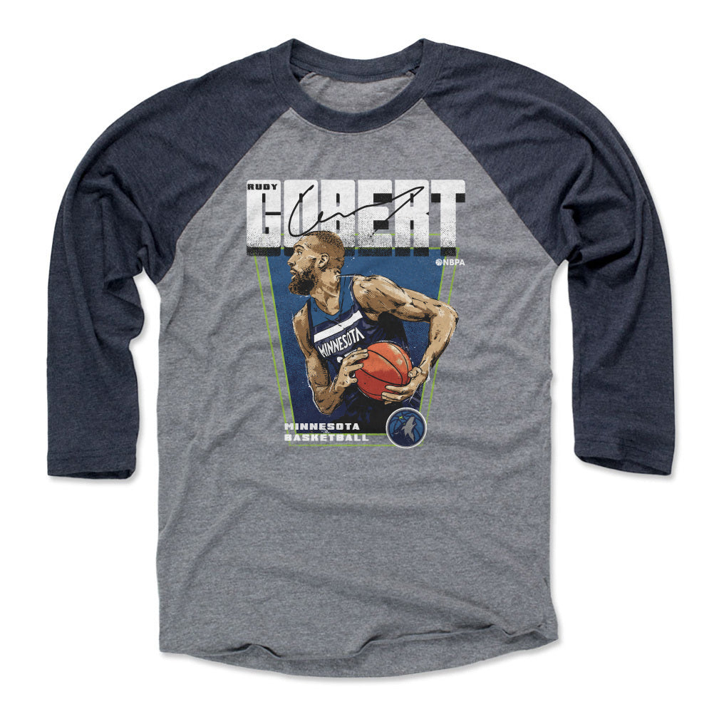 Rudy Gobert Men&#39;s Baseball T-Shirt | 500 LEVEL