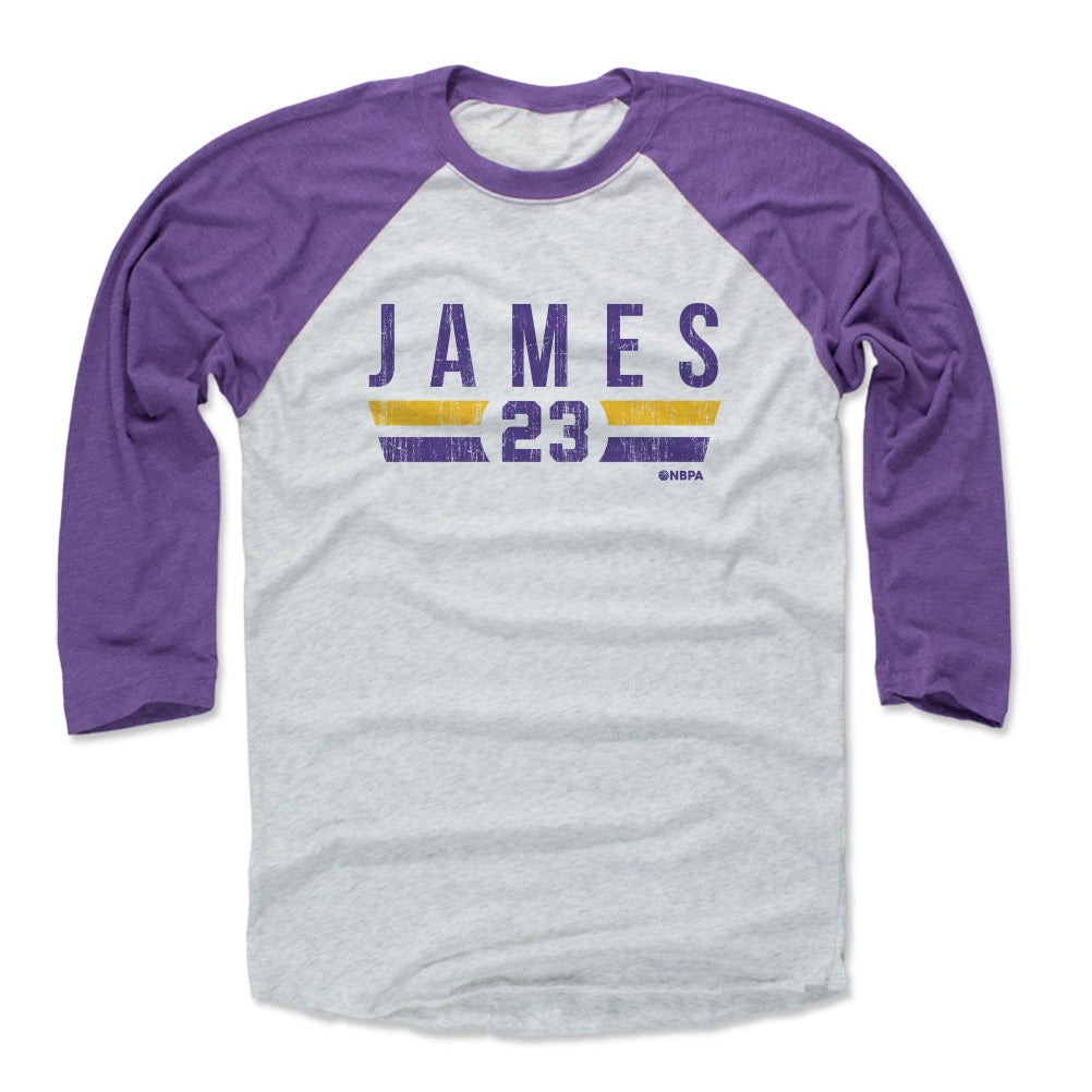 LeBron James Men&#39;s Baseball T-Shirt | 500 LEVEL