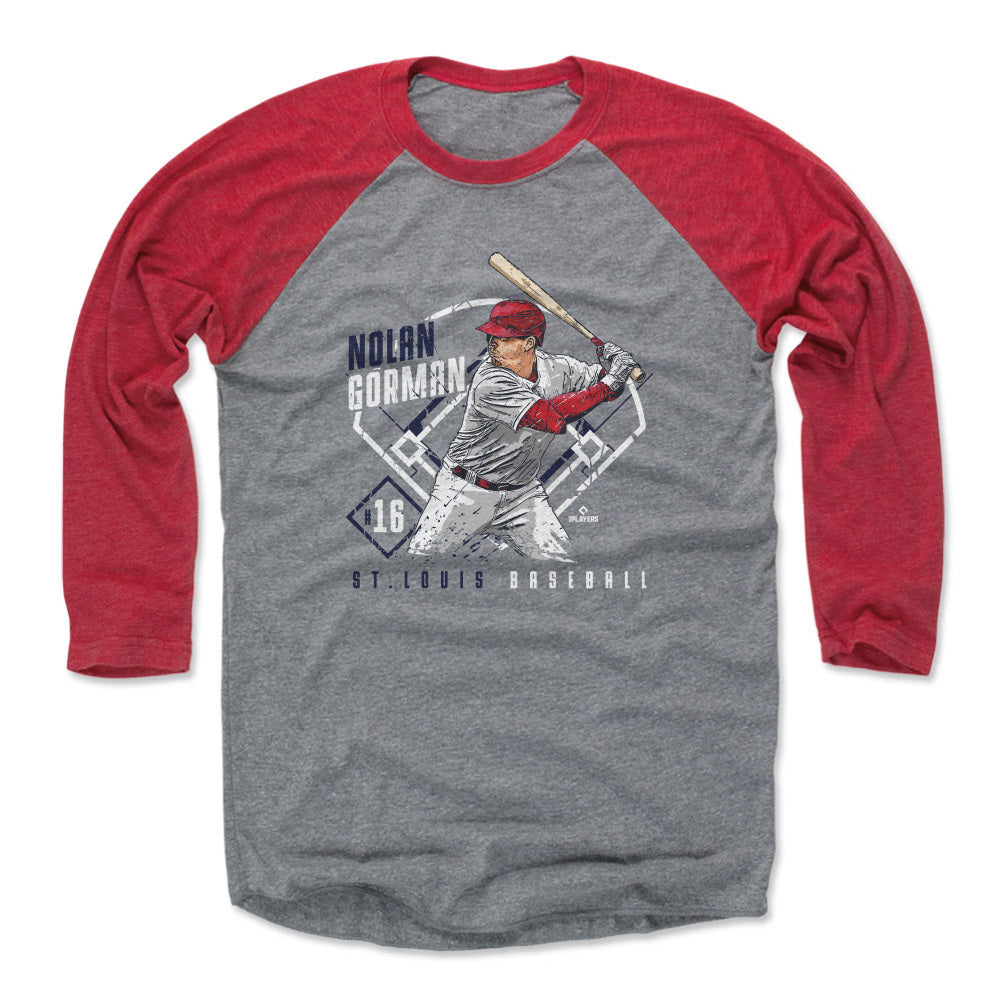 Nolan Gorman Men&#39;s Baseball T-Shirt | 500 LEVEL