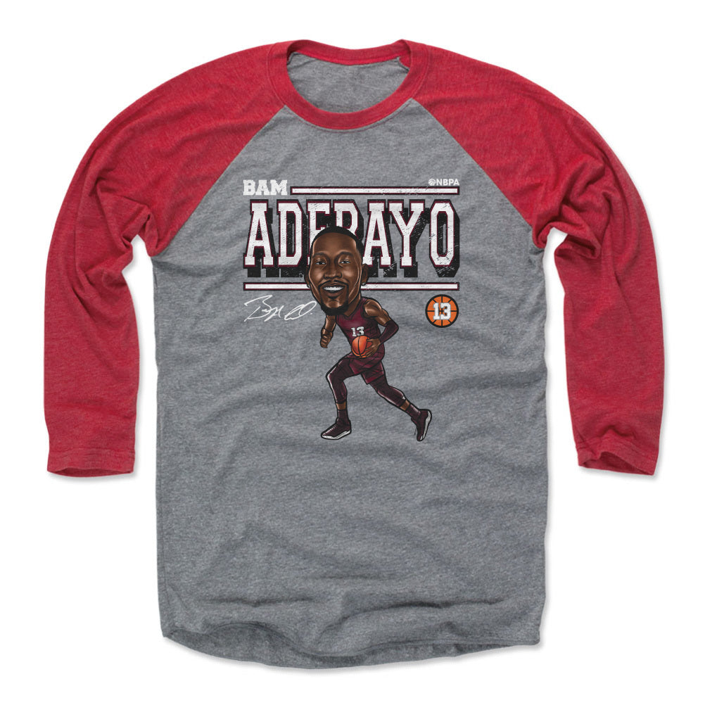 Bam Adebayo Men&#39;s Baseball T-Shirt | 500 LEVEL