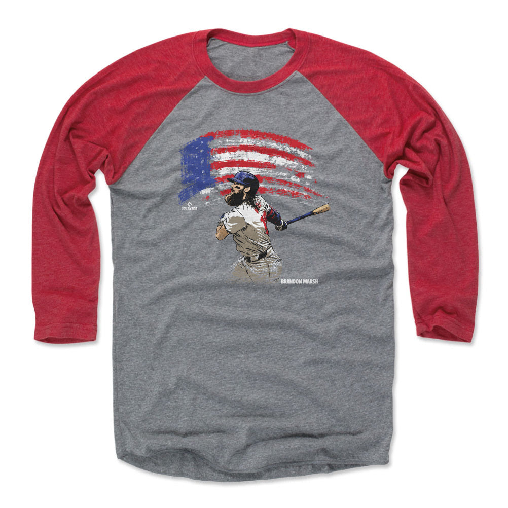 Brandon Marsh Men&#39;s Baseball T-Shirt | 500 LEVEL