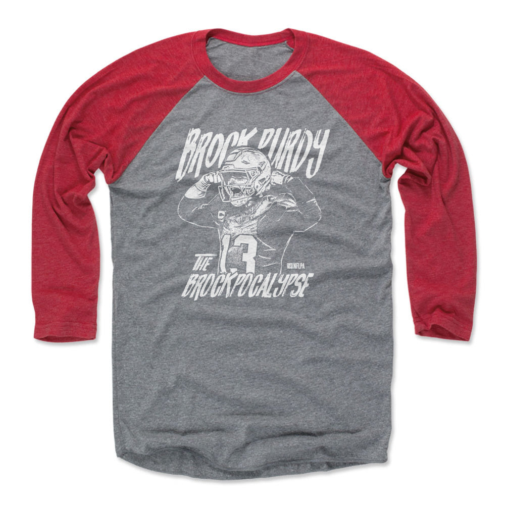 Brock Purdy Men&#39;s Baseball T-Shirt | 500 LEVEL