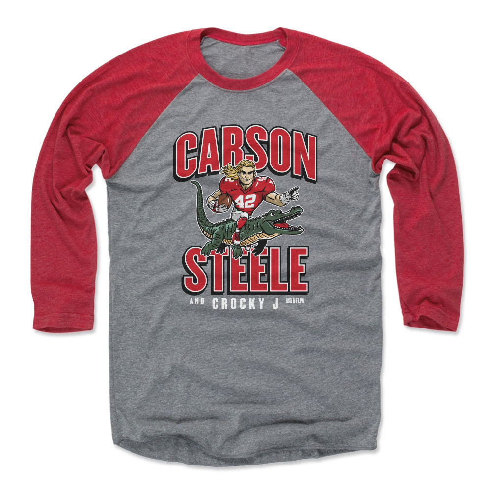 Carson Steele Men&#39;s Baseball T-Shirt | 500 LEVEL