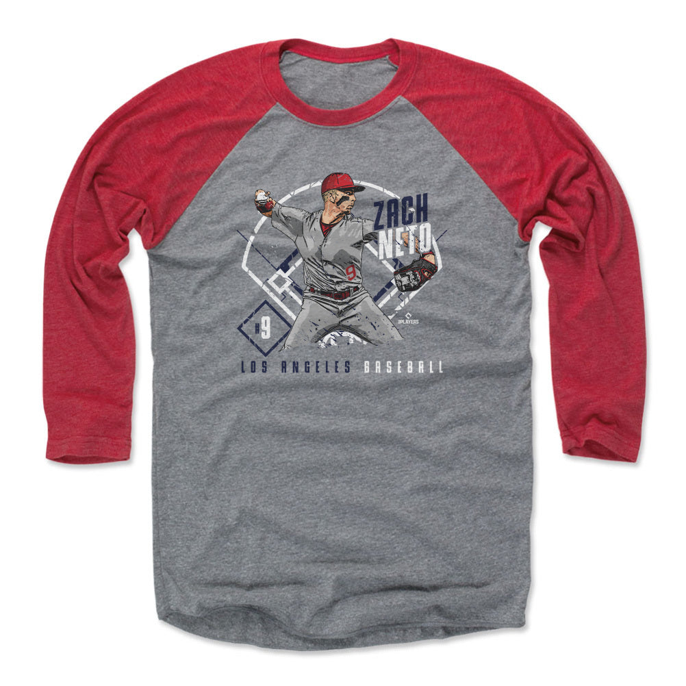 Zach Neto Men&#39;s Baseball T-Shirt | 500 LEVEL