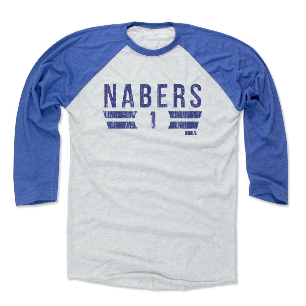 Malik Nabers Men&#39;s Baseball T-Shirt | 500 LEVEL