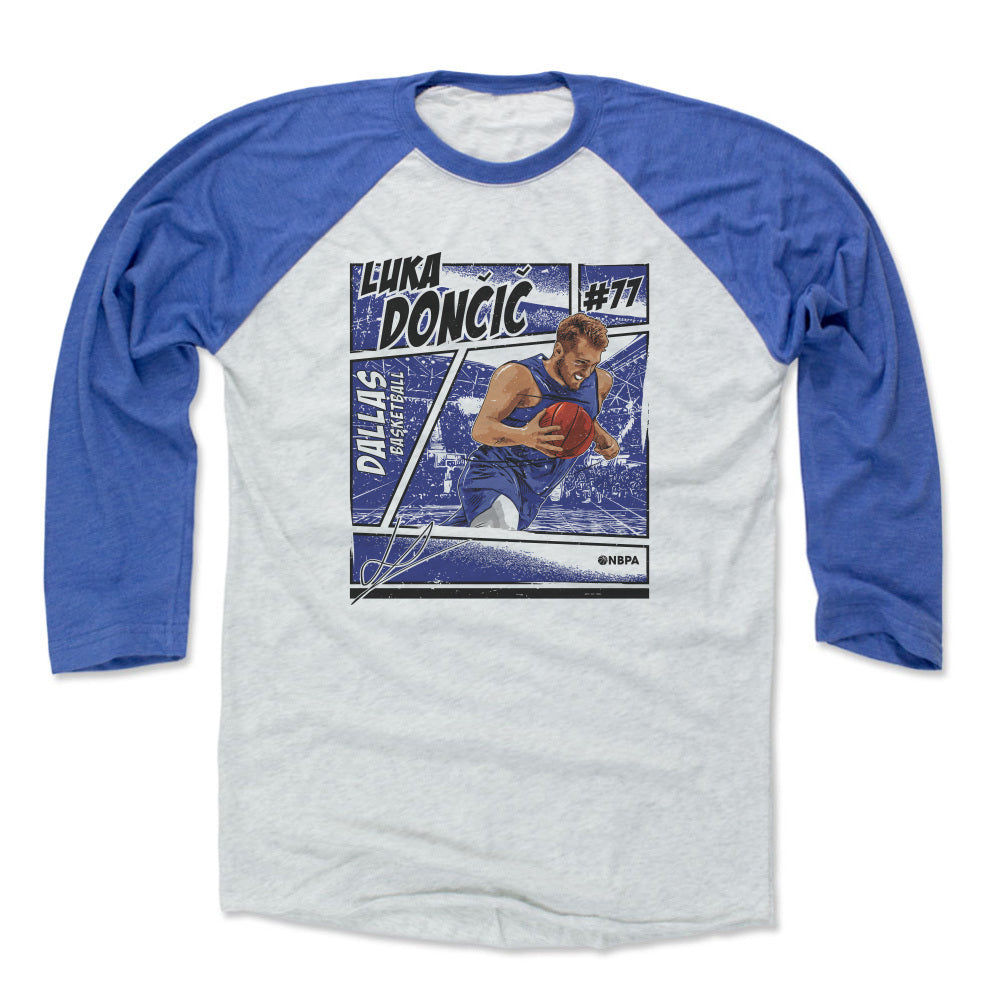 Luka Doncic Men&#39;s Baseball T-Shirt | 500 LEVEL