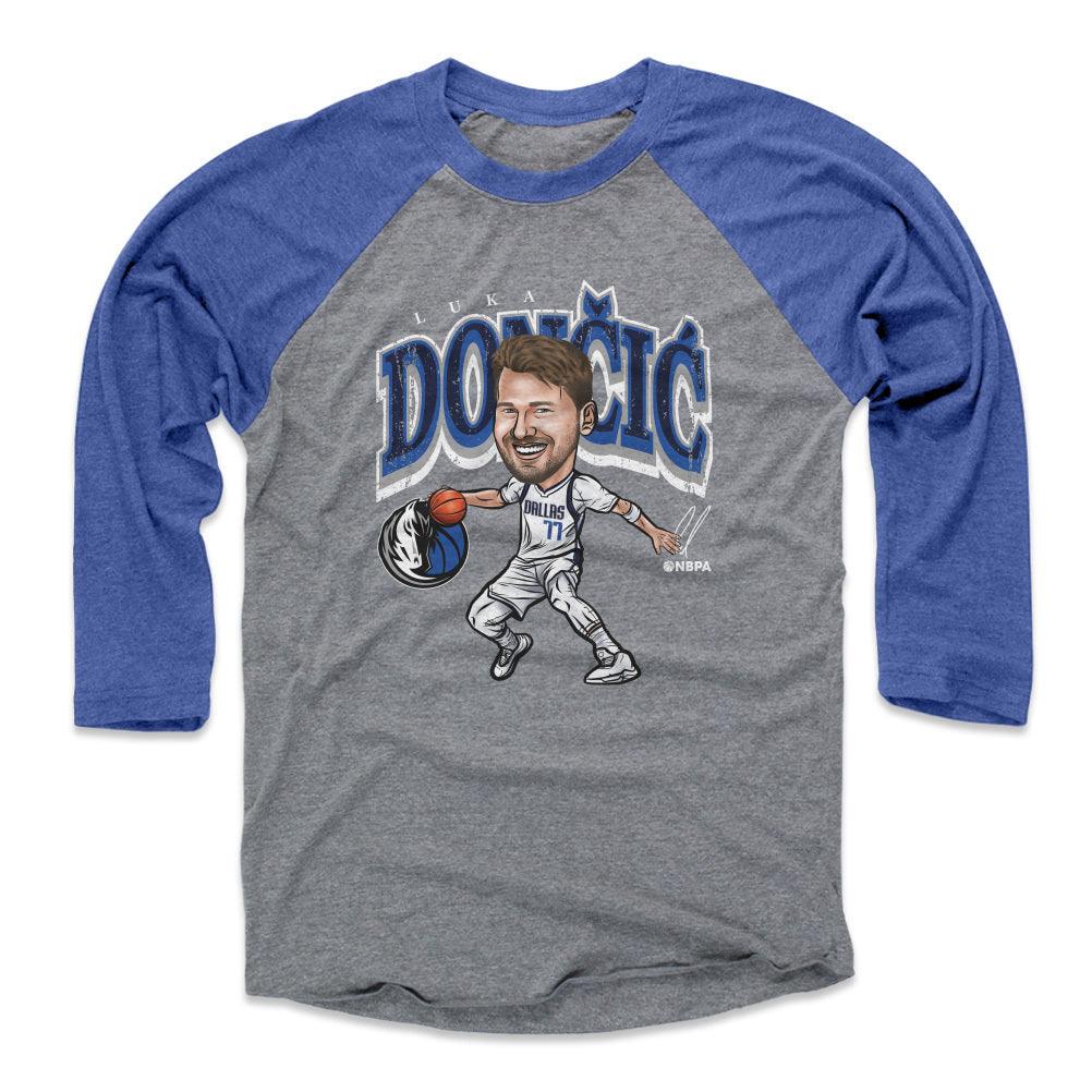 Luka Doncic Men&#39;s Baseball T-Shirt | 500 LEVEL