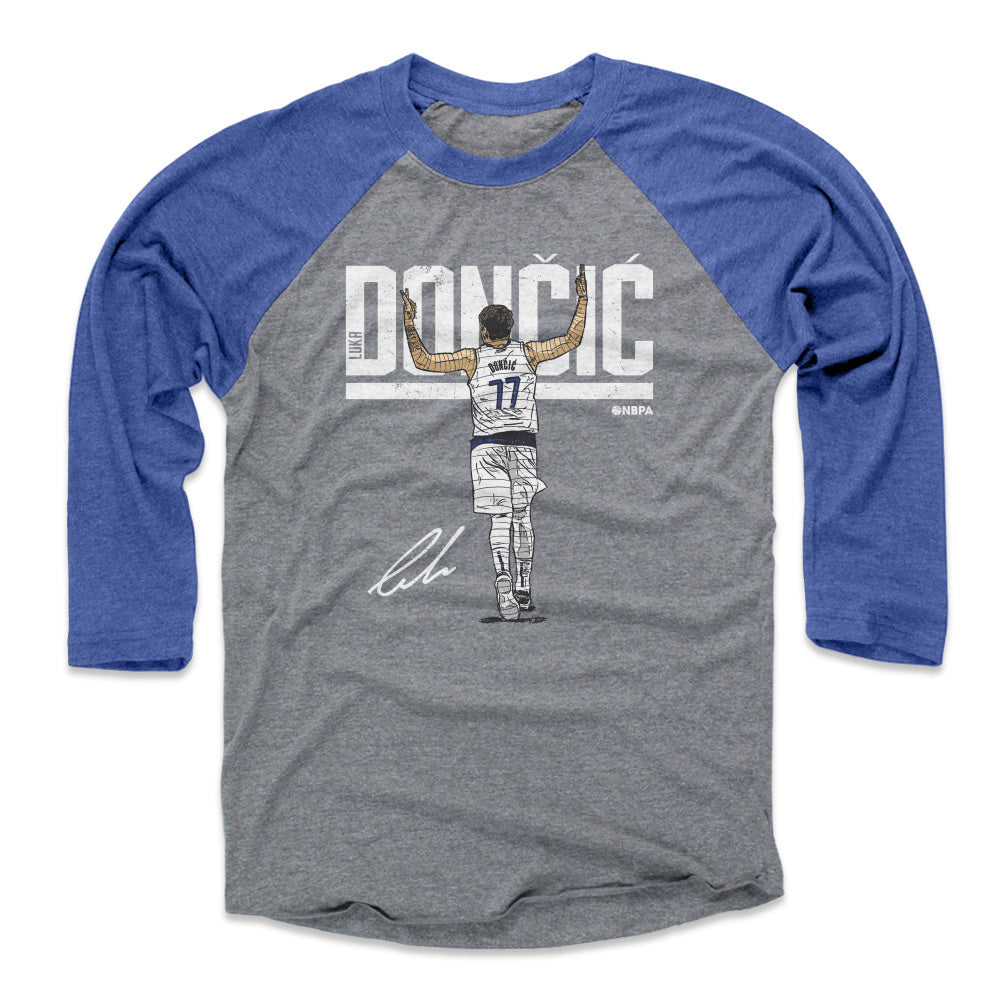 Luka Doncic Men&#39;s Baseball T-Shirt | 500 LEVEL