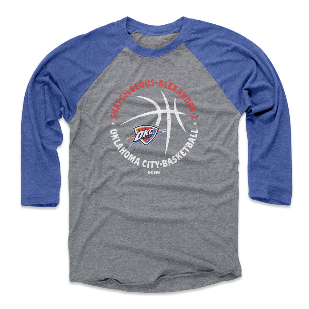 Shai Gilgeous-Alexander Men&#39;s Baseball T-Shirt | 500 LEVEL