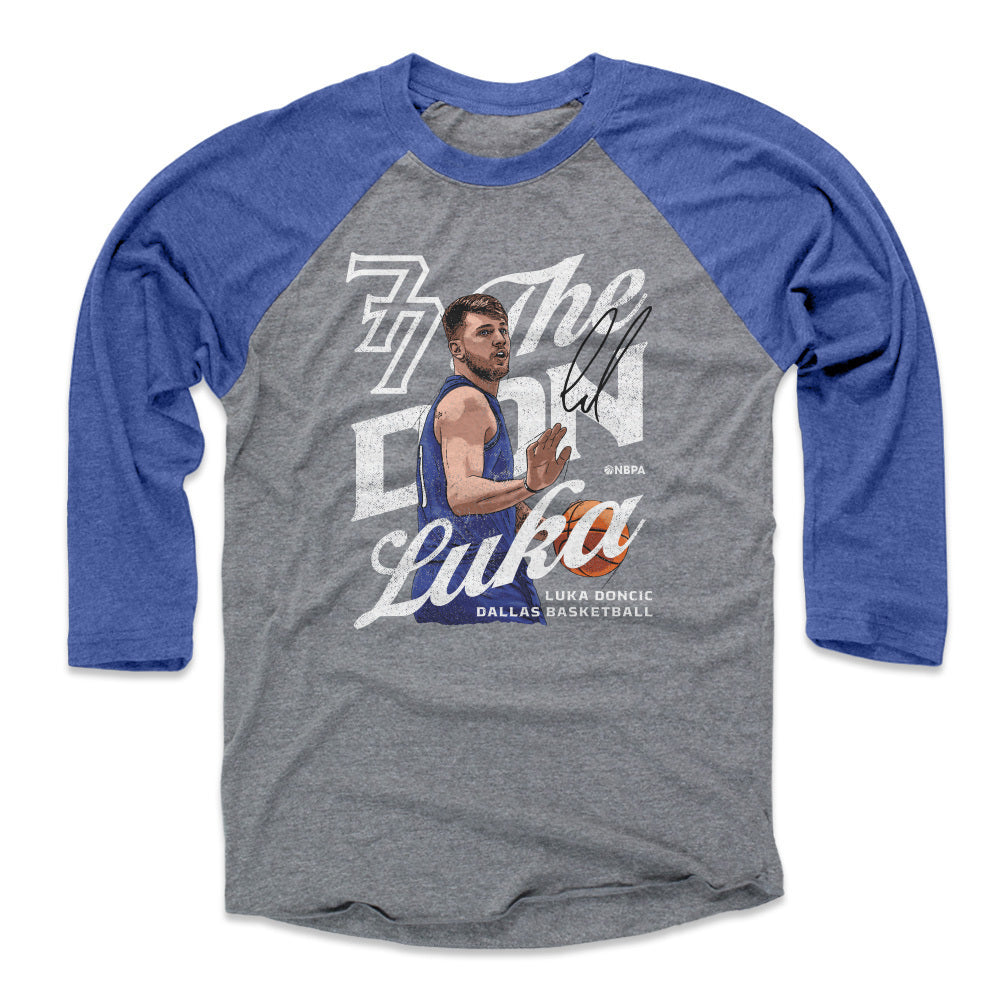 Luka Doncic Men&#39;s Baseball T-Shirt | 500 LEVEL