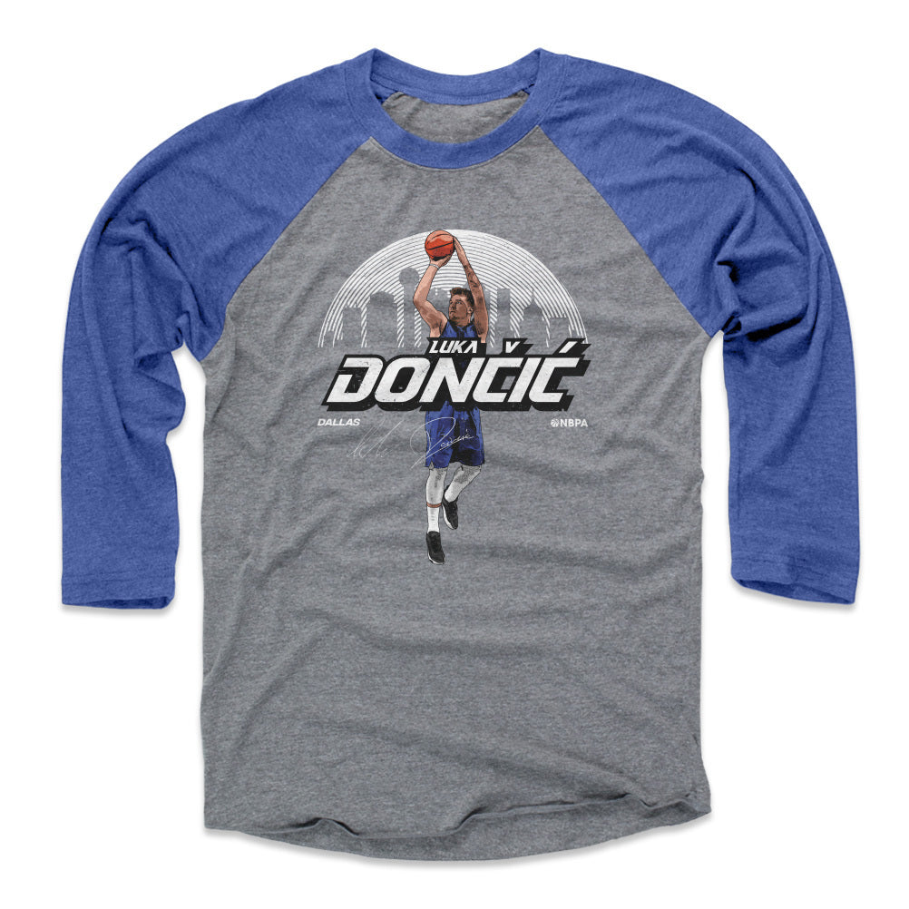 Luka Doncic Men&#39;s Baseball T-Shirt | 500 LEVEL