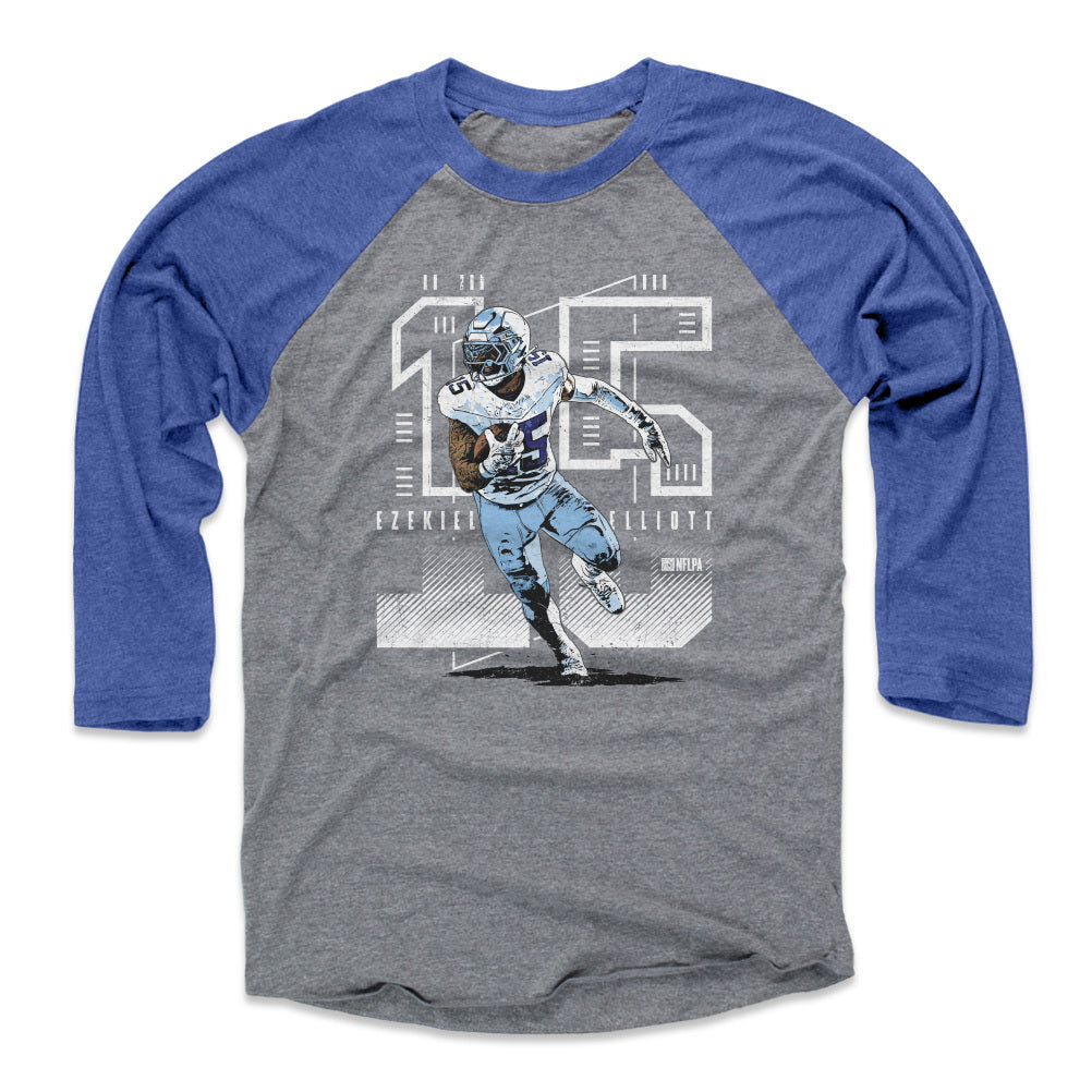 Ezekiel Elliott Men&#39;s Baseball T-Shirt | 500 LEVEL