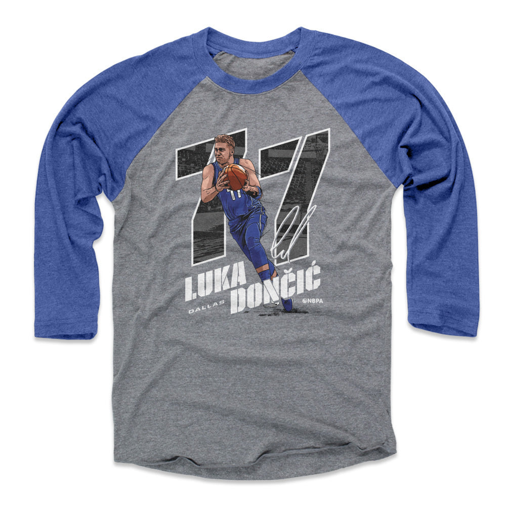 Luka Doncic Men&#39;s Baseball T-Shirt | 500 LEVEL