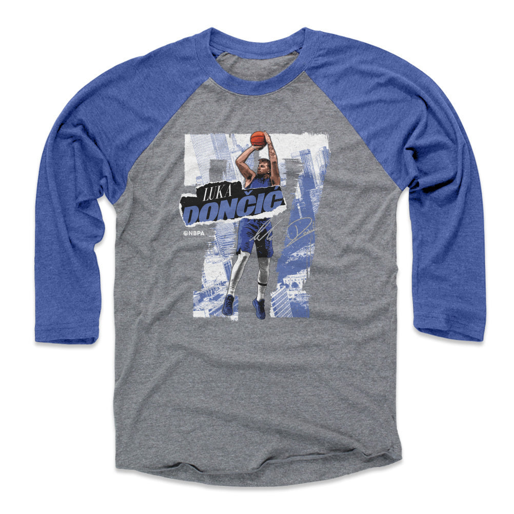 Luka Doncic Men&#39;s Baseball T-Shirt | 500 LEVEL