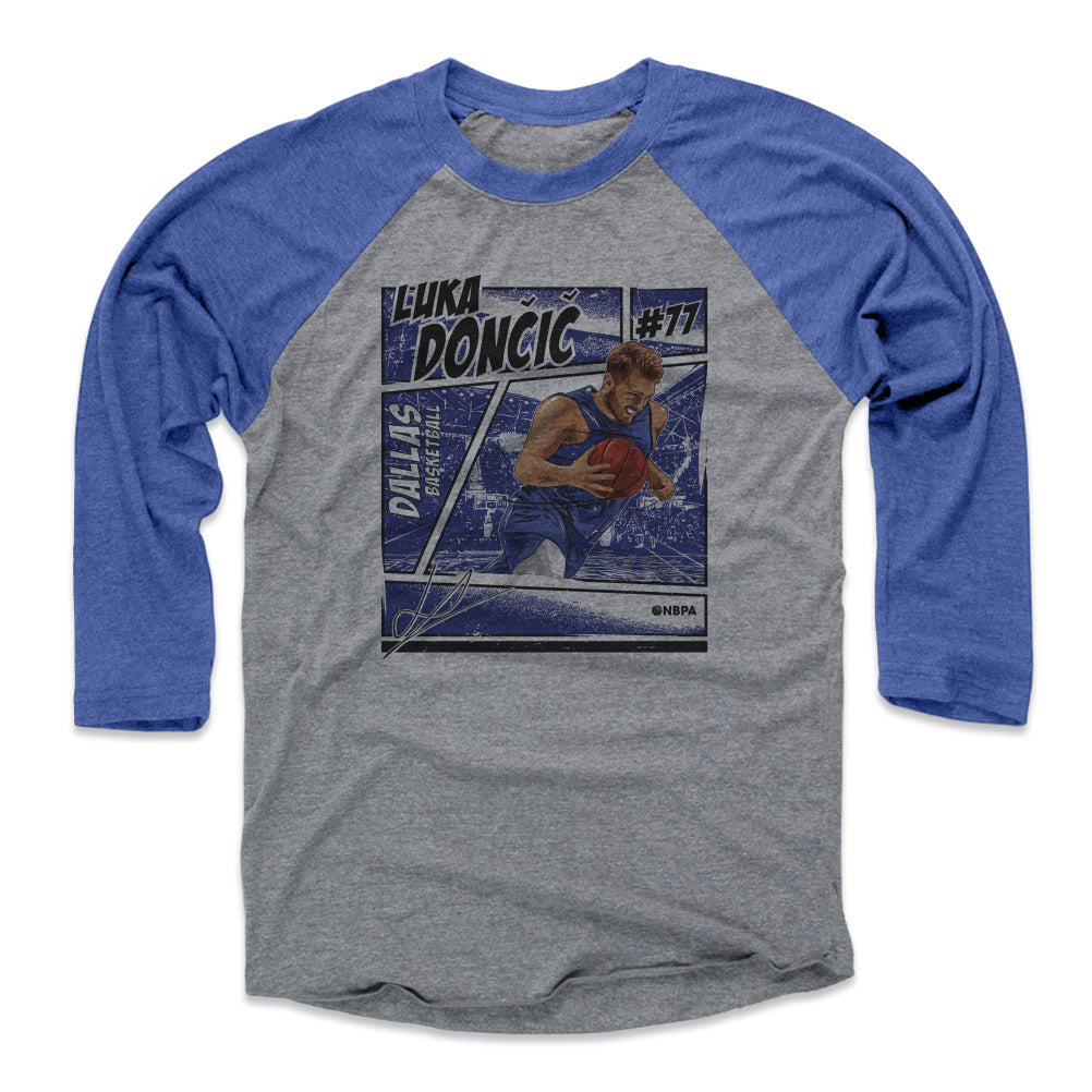 Luka Doncic Men&#39;s Baseball T-Shirt | 500 LEVEL