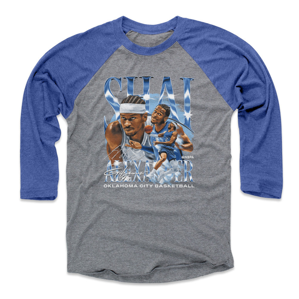 Shai Gilgeous-Alexander Men&#39;s Baseball T-Shirt | 500 LEVEL