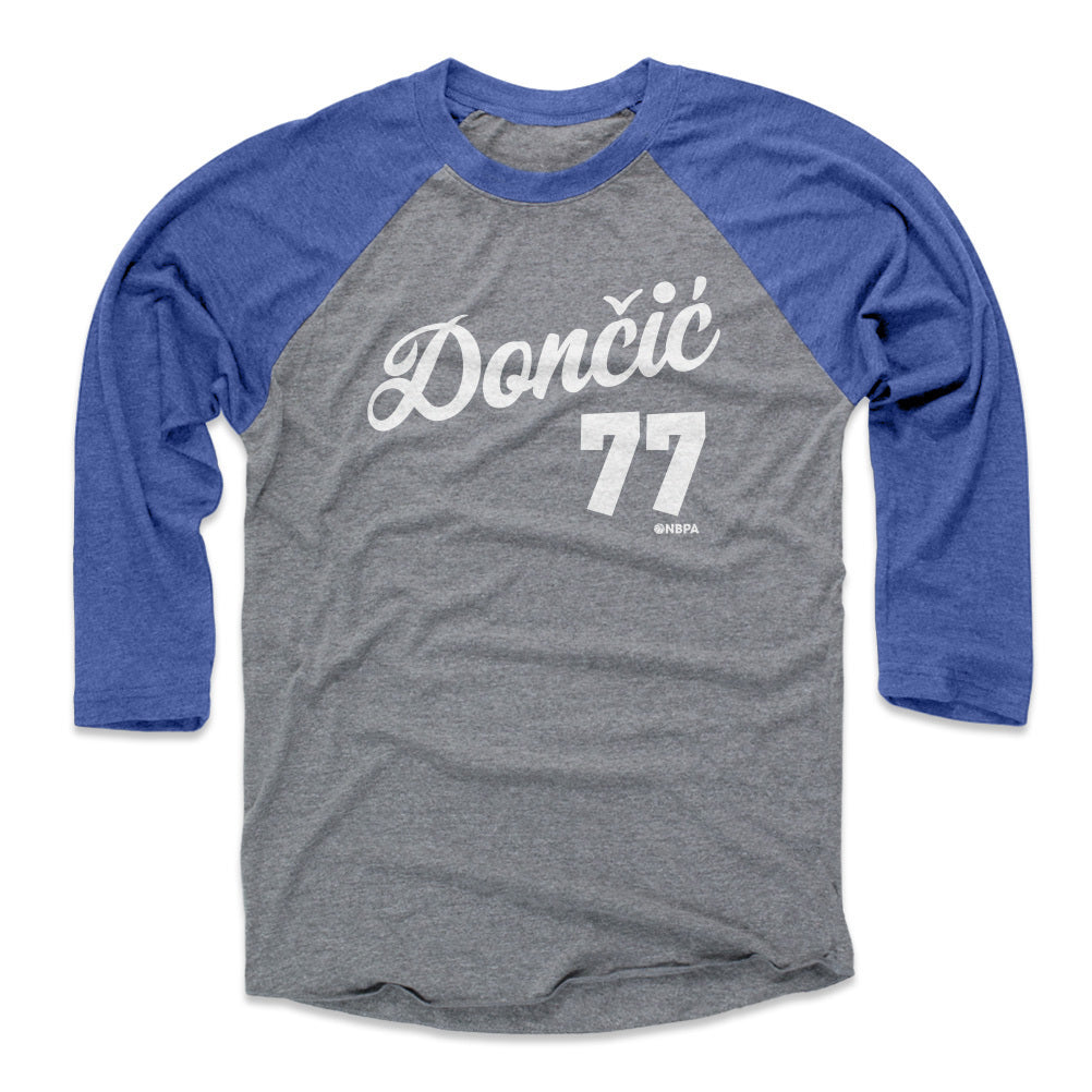 Luka Doncic Men&#39;s Baseball T-Shirt | 500 LEVEL