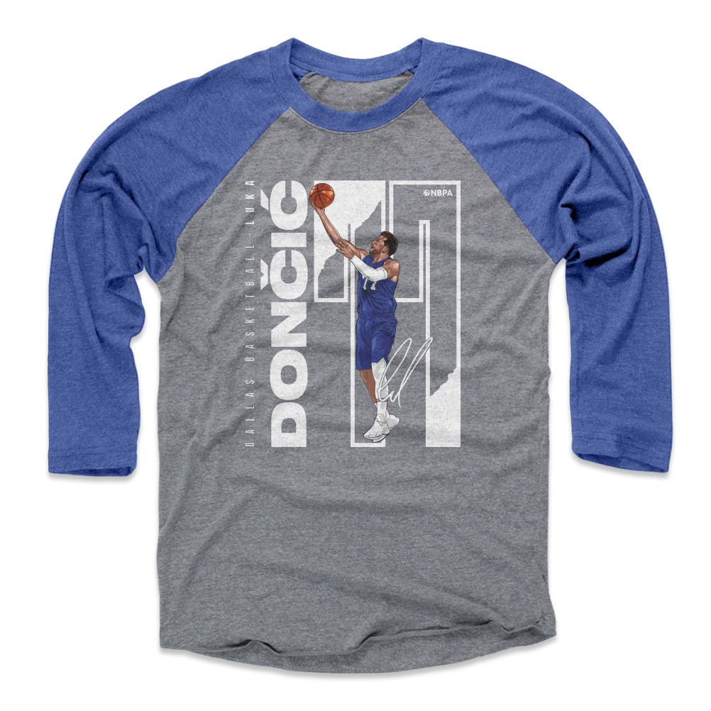 Luka Doncic Men&#39;s Baseball T-Shirt | 500 LEVEL