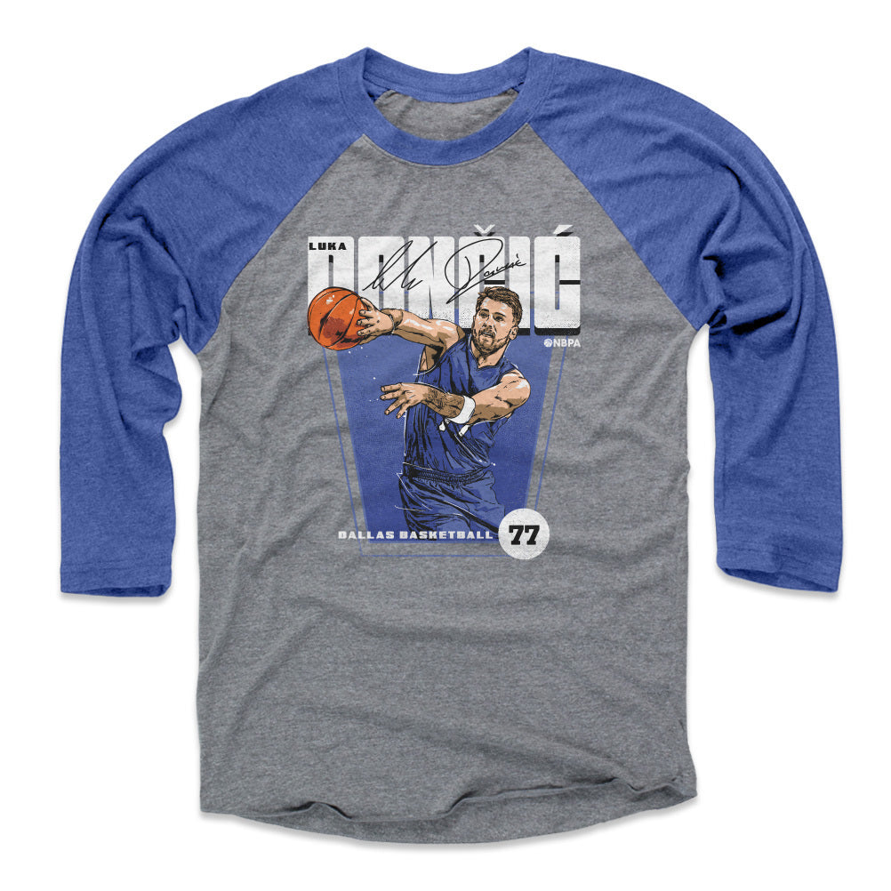 Luka Doncic Men&#39;s Baseball T-Shirt | 500 LEVEL