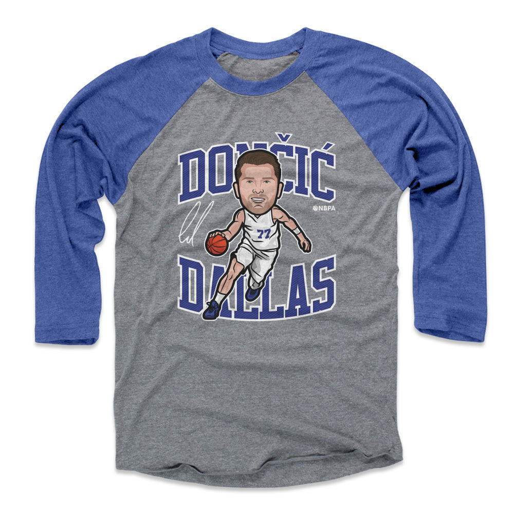 Luka Doncic Men&#39;s Baseball T-Shirt | 500 LEVEL