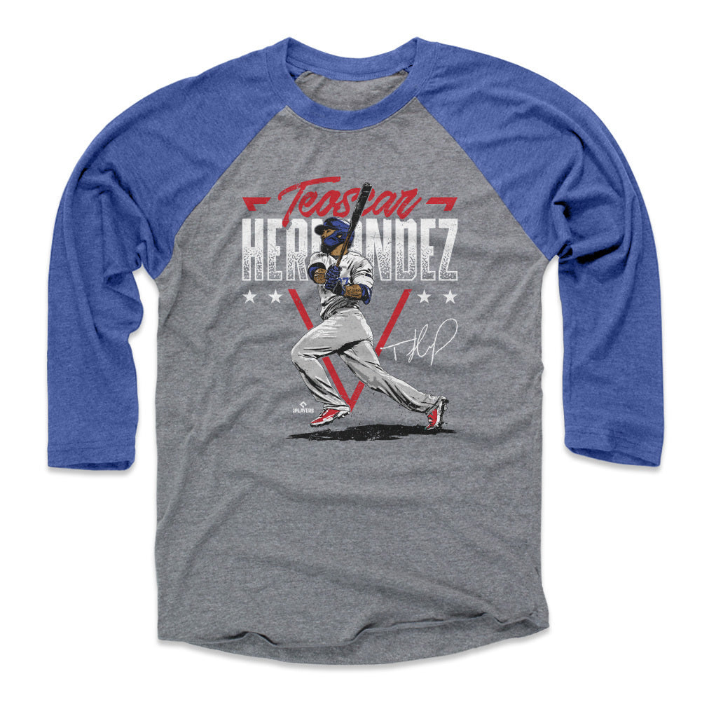 Teoscar Hernandez Men&#39;s Baseball T-Shirt | 500 LEVEL