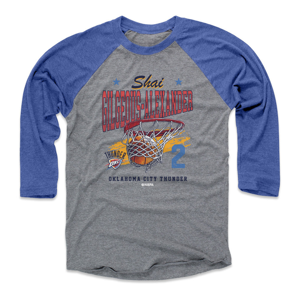 Shai Gilgeous-Alexander Men&#39;s Baseball T-Shirt | 500 LEVEL