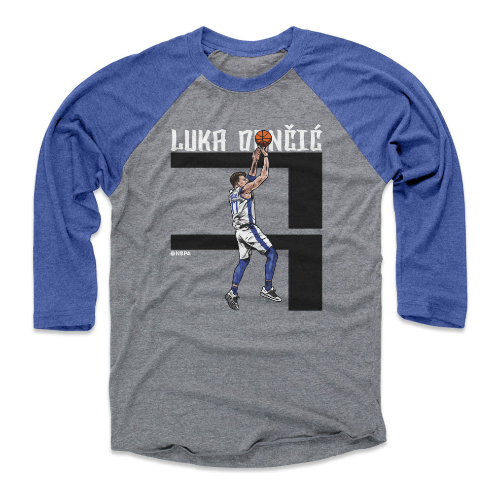 Luka Doncic Men&#39;s Baseball T-Shirt | 500 LEVEL