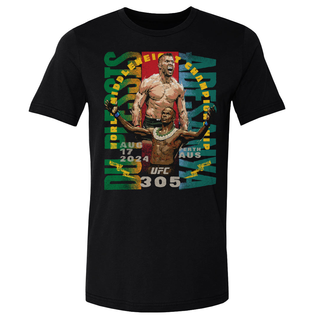 Israel Adesanya Men&#39;s Cotton T-Shirt | 500 LEVEL