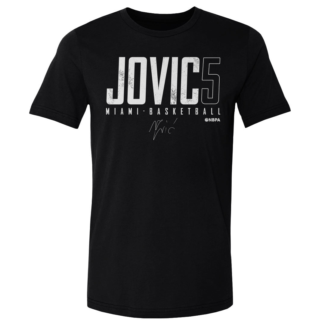 Nikola Jovic Men&#39;s Cotton T-Shirt | 500 LEVEL