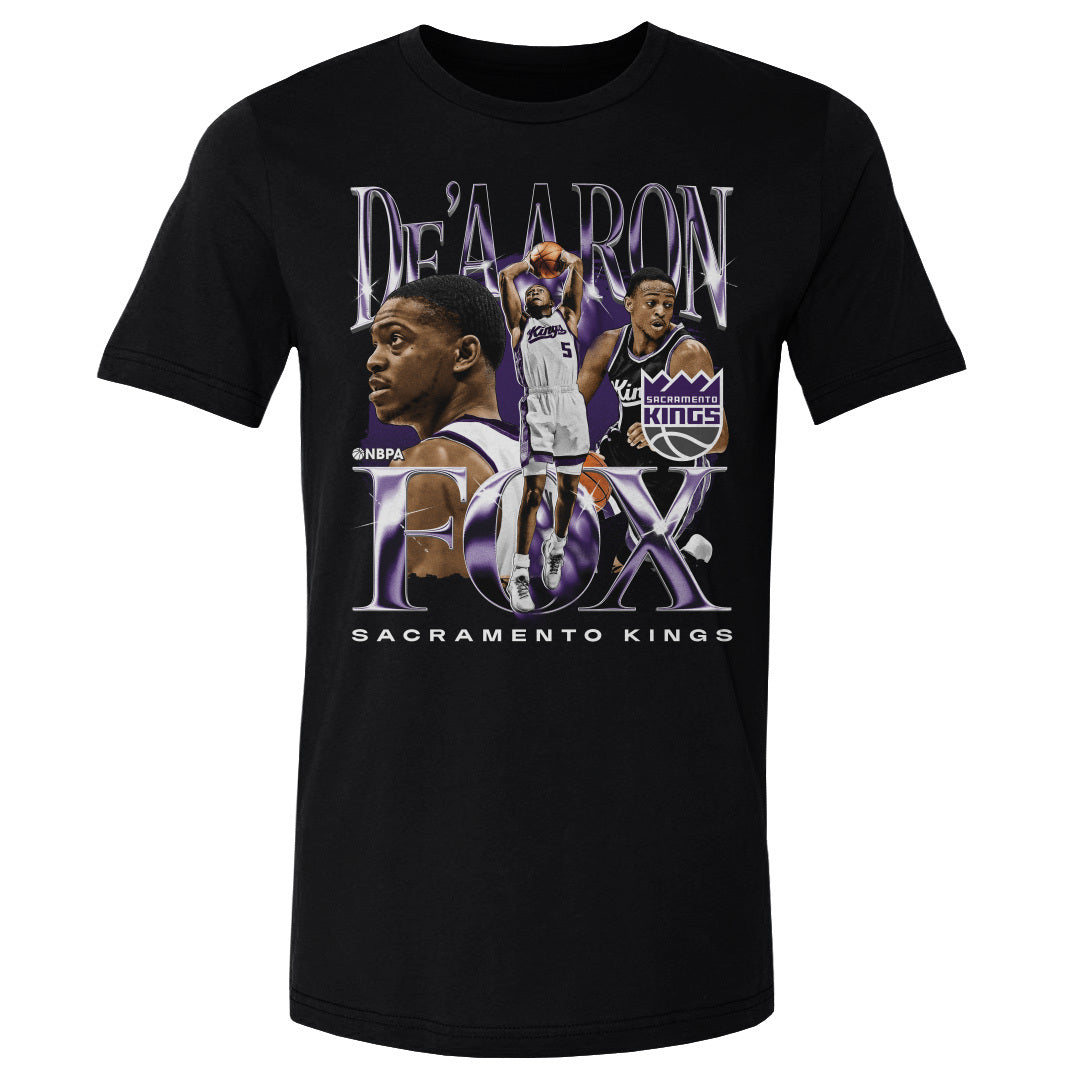 De&#39;Aaron Fox Men&#39;s Cotton T-Shirt | 500 LEVEL