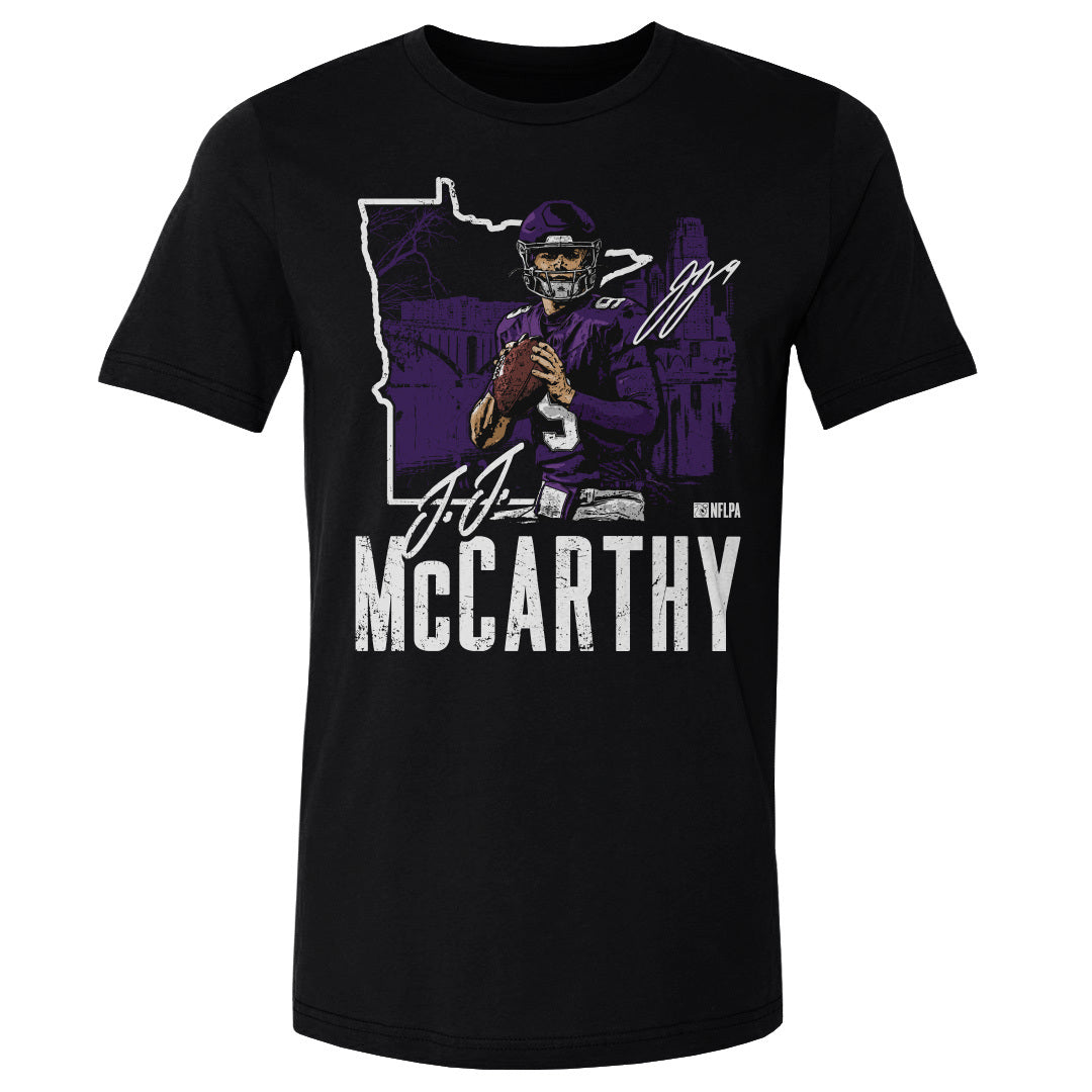 J.J. McCarthy Men&#39;s Cotton T-Shirt | 500 LEVEL