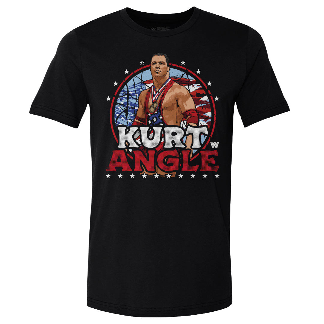 Kurt Angle Men&#39;s Cotton T-Shirt | 500 LEVEL