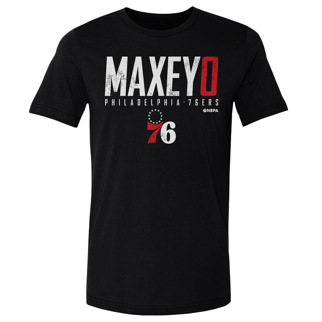 Tyrese Maxey Men&#39;s Cotton T-Shirt | 500 LEVEL