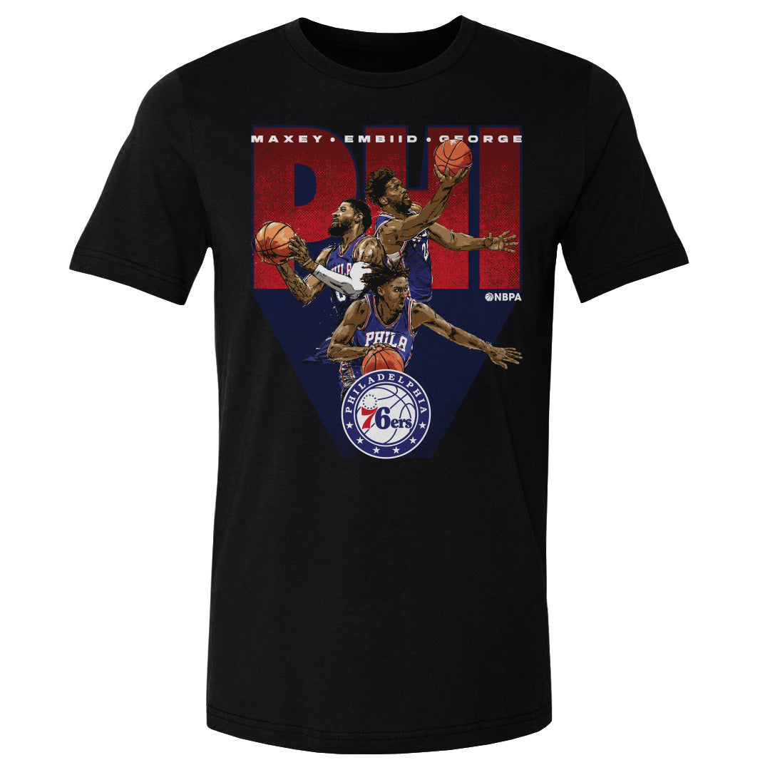 Joel Embiid Men&#39;s Cotton T-Shirt | 500 LEVEL